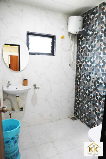 Bathroom 3, K K Luxurious Home Stay, Narmada