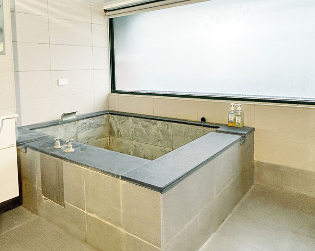 Bathroom, see the mountain again, Yilan