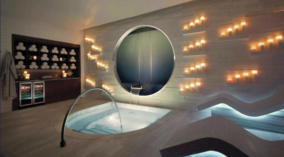 Indoor spa tub, Vdara Hotel & Spa, Clark