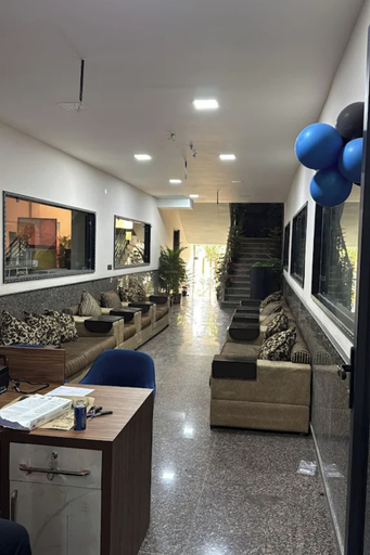 Living area, Hotel Divines Residency, Gautam Buddha Nagar