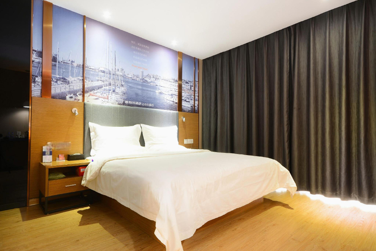 Bedroom 2, Yeste Hotel Jingzhou Wanda Plaza, Jingzhou