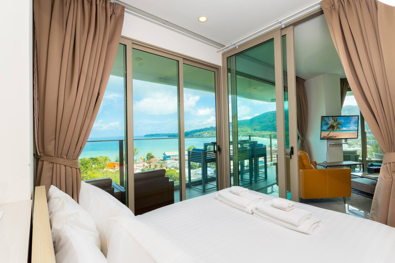 Bedroom 5, Luxury Panoramic Sea View 2 BR - Walking distance to Kamala Beach, Pulau Phuket