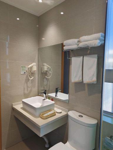 Bathroom 4, Vatica Hotel Xuzhou Suining Dognhuan Island East Bus Station, Xuzhou