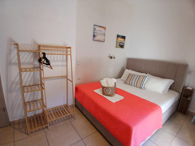 Bedroom 2, Smaragdi Studios and Rooms, North Aegean
