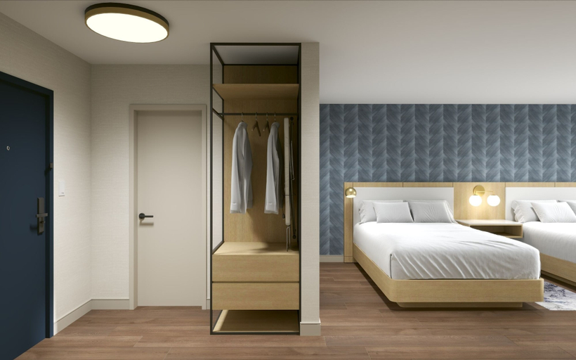 Bedroom 2, Hotel Kelowna & Conference Centre, Central Okanagan