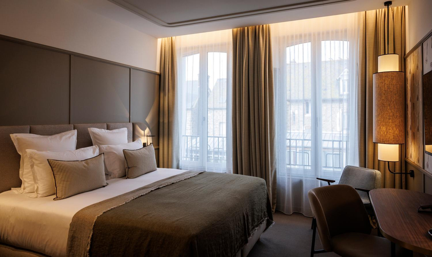 Bedroom 3, Grand Hôtel de Courtoisville - Piscine & Spa, Ille-et-Vilaine