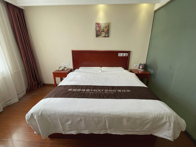 Bedroom 3, GreenTree Inn Beijing Miyun West Bridge Road Haiyi Manor Express Hotel, Beijing