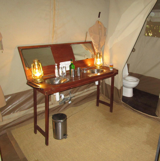 Bathroom, Sentinel Mara Camp, Narok West