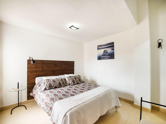 Bedroom, Charming Holiday Home in Arona with Private Heated Pool, Santa Cruz de Tenerife