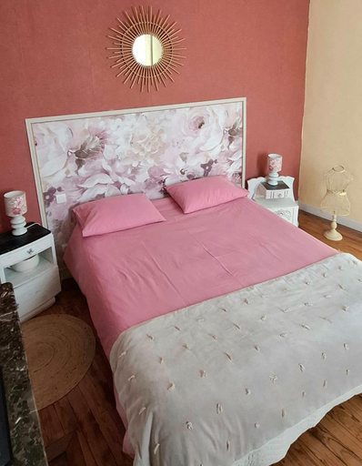 Bedroom 2, Chambre d'Hôtes La Cour des Saligues, Gers