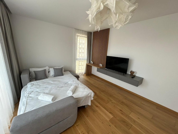 Bedroom 2, B-Holiday Luxury Apartments Urban Plaza, Brasov
