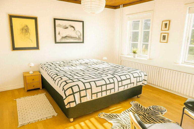 Bedroom, GBH - Central Skagen Townhouse, Frederikshavn