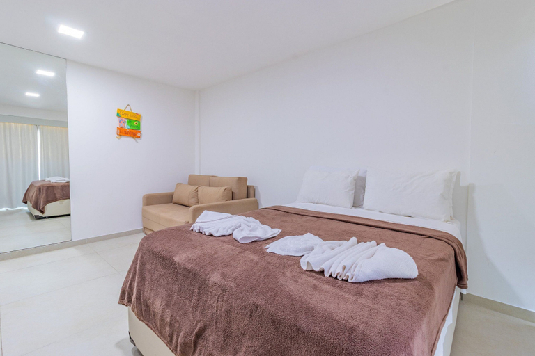 Room 5, Beach Way Carneiros #209 - Quadruple by Carpediem, Tamandaré