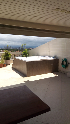 Terrace/patio 3, Cobertura com banheira aquecida, Guarujá