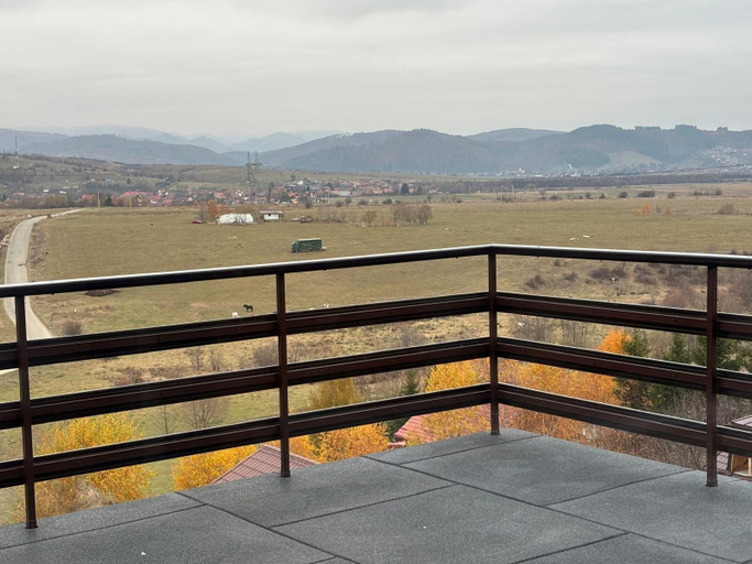 View from room 2, Nature Nest, Bran