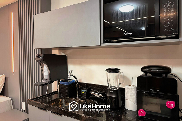 Private kitchen 5, HIT Cabo Branco - LikeHome Hospedagens, João Pessoa