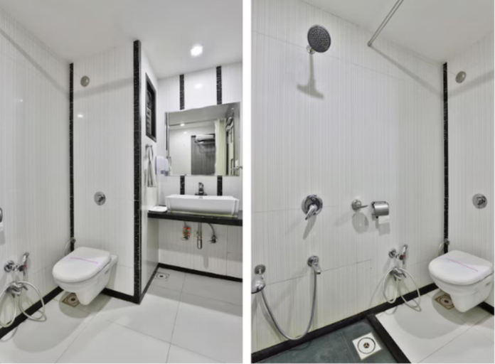 Bathroom 5, Hotel President, Vadodara