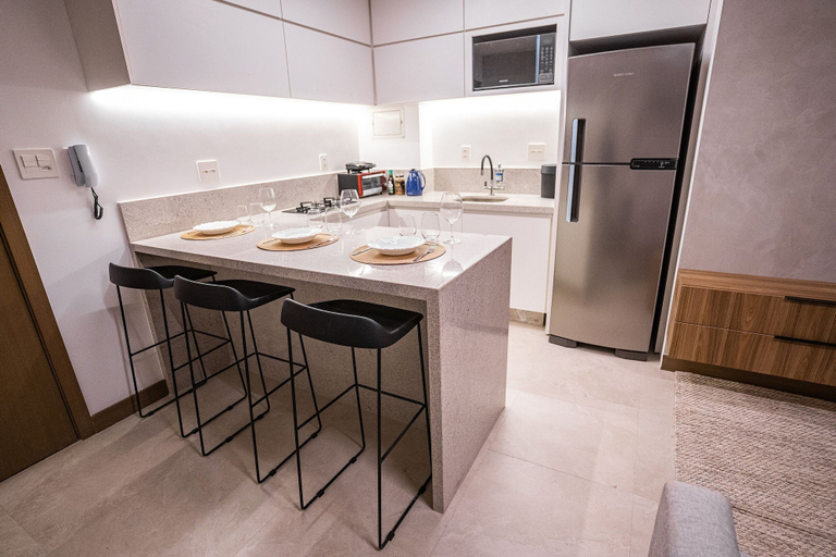 Private kitchen 5, Apartamento novo de alto padrão 223NW, Brasília