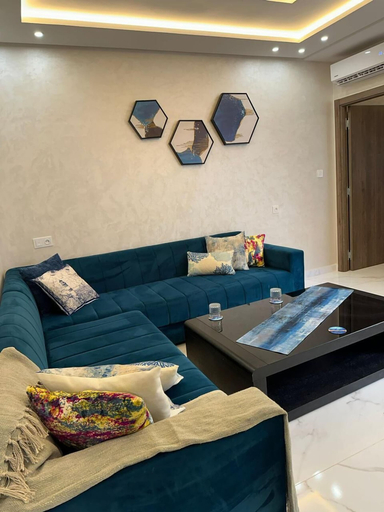 Living area 3, Azure Nador Suites, Nador