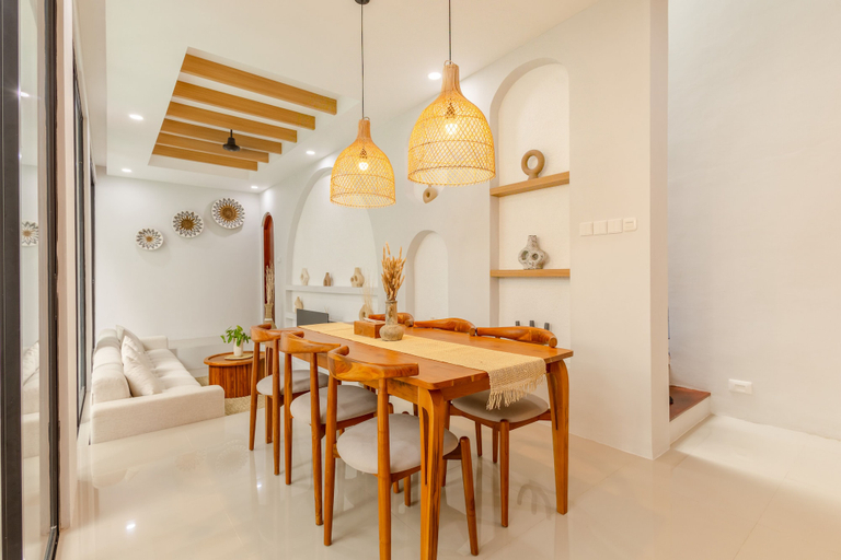 In-room dining 4, Stylish 3BR Villa La Greesa by OriVista, Badung