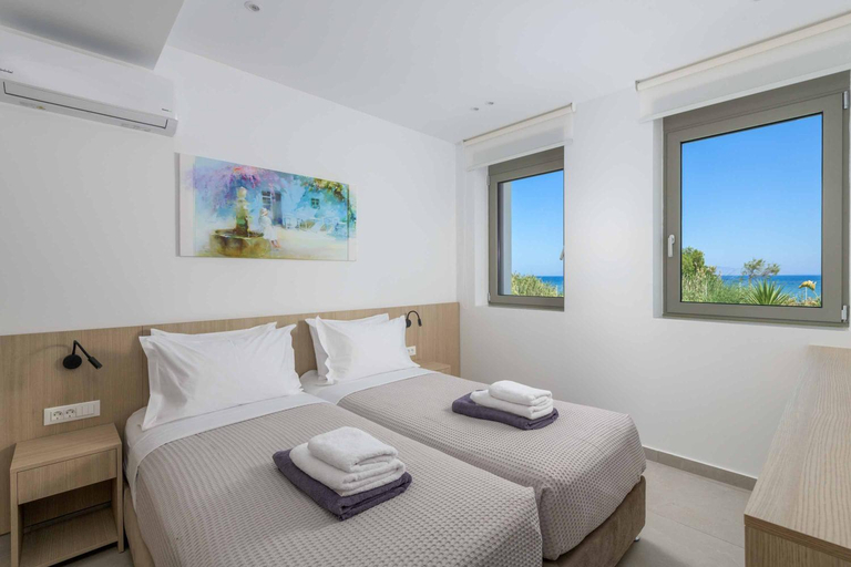 Bedroom 3, Villa Panaxia Akte, South Aegean