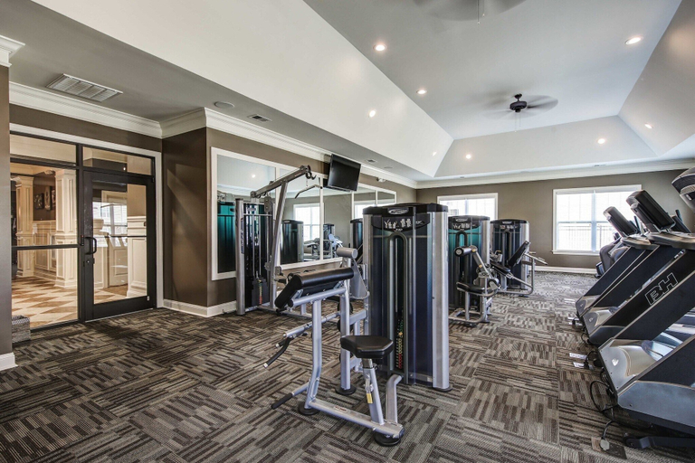Fitness facility 5, Landing Apartments Greer - Sugar Creek, Greenville