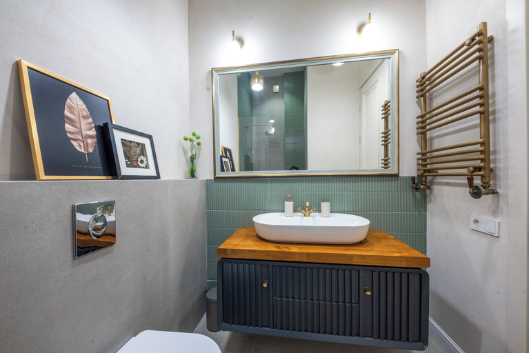 Bathroom 3, HB apartments University, Tbilisi