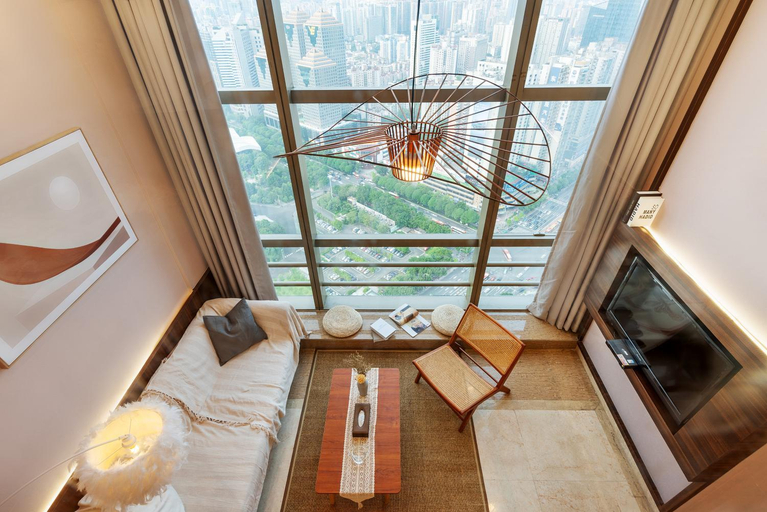 Bedroom 2, Magnolia Loft Downtown Guangzhou- Canton Fair Free Shuttle, Guangzhou