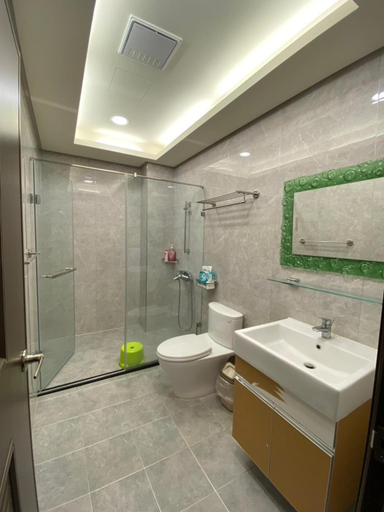 Bathroom 2, 山田心溜滑梯民宿, Nantou