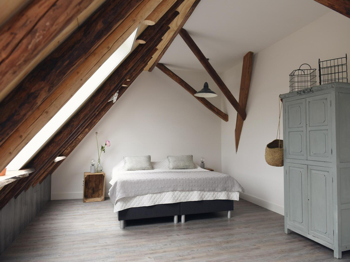 Bedroom 2, Apartment with Garden in Dutch Countryside, Zijpe