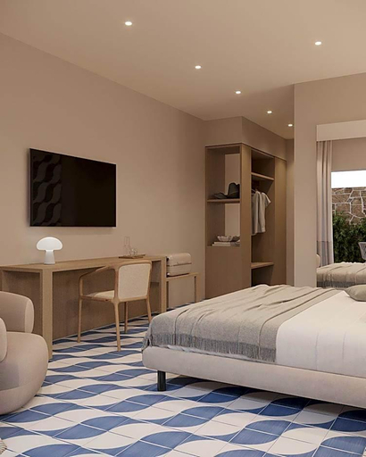 Bedroom 3, Hotel Rivage, Napoli