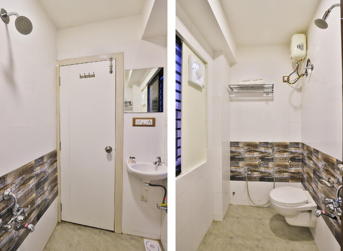 Bathroom 4, Hotel O Red AppIe Sabarmati Narendra Modi Stadium, Ahmadabad
