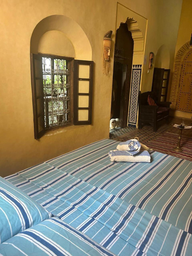 Bedroom 3, Riad Felloussia, Meknès