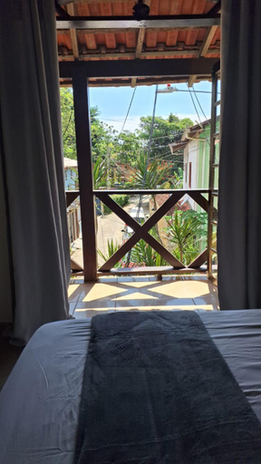 Balcony/terrace 4, Pousada Três Irmãos, Parati
