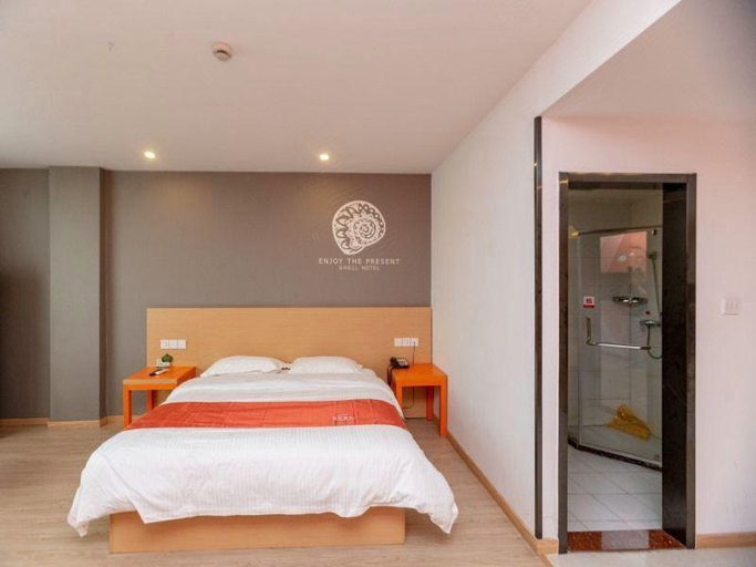 Bedroom 4, Shell Linyi County Shangye Town Wenyu Road Hotel, Linyi