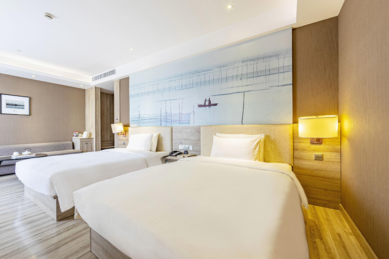 Bedroom 2, Atour Hotel Ji'Nan High-Tech Qilu Software Zone, Jinan