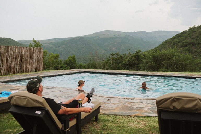 Outdoor pool 5, Matatane Wilderness Camp, Zululand