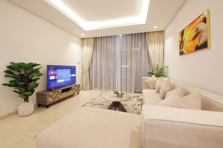 Living area 3, 1 BR Burj Khalifa View Sterling East, Dubai