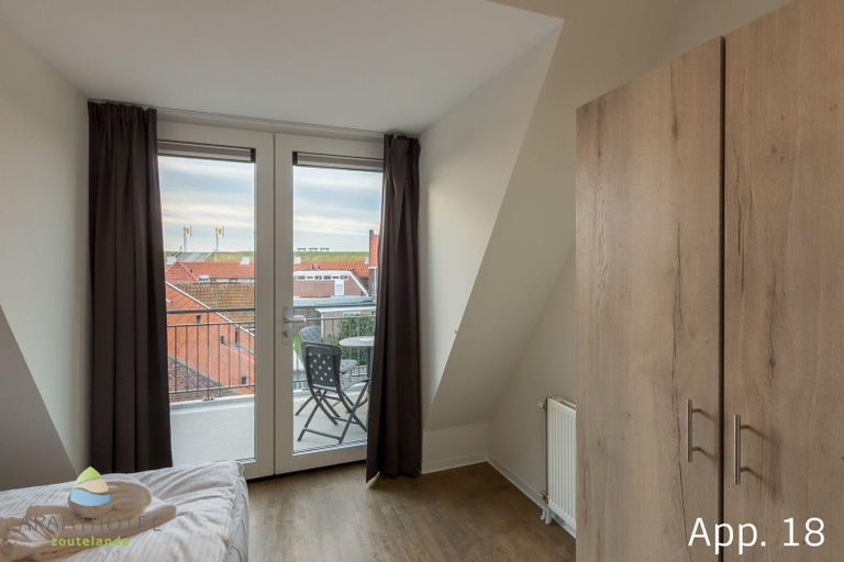 Bedroom 4, Luxe 6-pers. app. (huisdier toegestaan), Veere