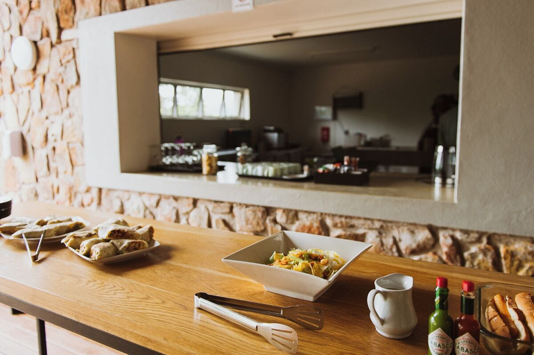 Breakfast area, Matatane Wilderness Camp, Zululand