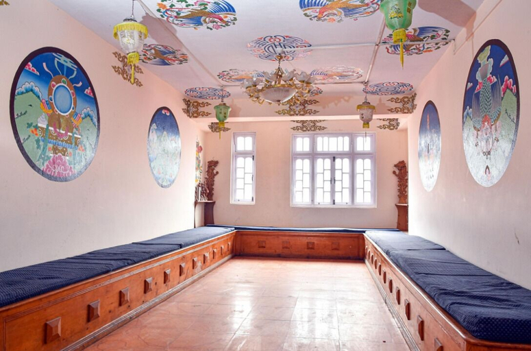 Interior detail, The Fortuna Hotel Lachung by Baizus, North Sikkim