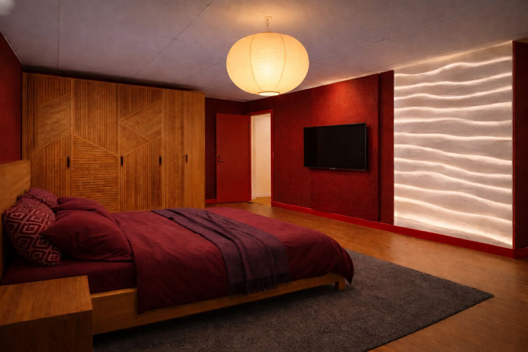 Room 2, Four Seasons - Crimson Autumn Suite, Aalborg