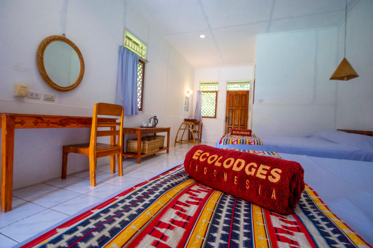 Bedroom 3, Satwa Elephant Eco Lodge, East Lampung