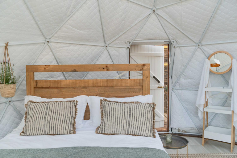 Bedroom 3, Moonrise Dome - La Bruyere farm, Cape Winelands