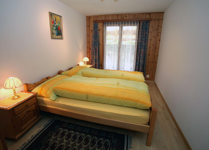 Bedroom 2, Chalet Medi, Visp