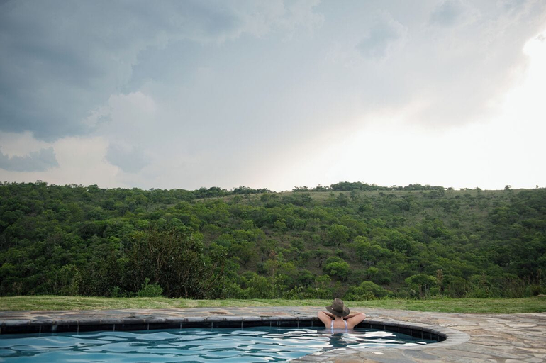 Outdoor pool 2, Matatane Wilderness Camp, Zululand
