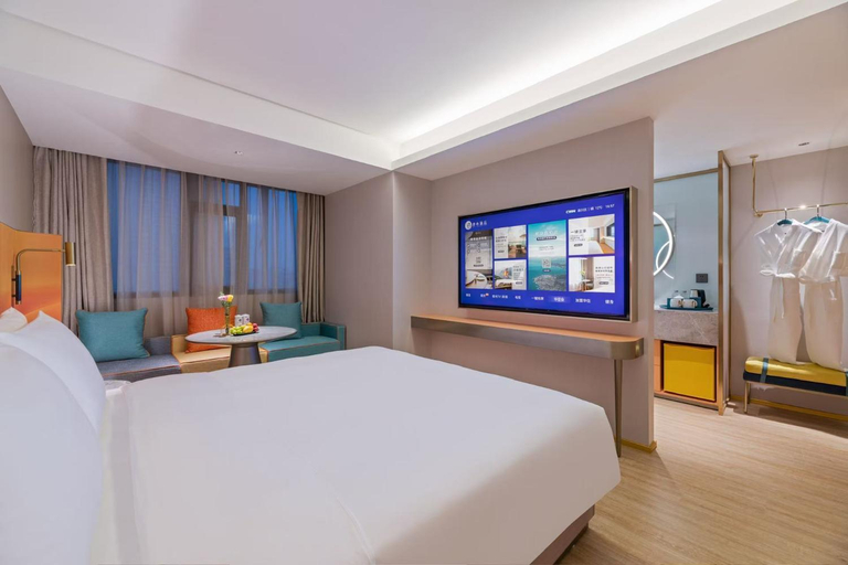 Bedroom 2, Manxin Hotel Nantong Renmin Road, Nantong