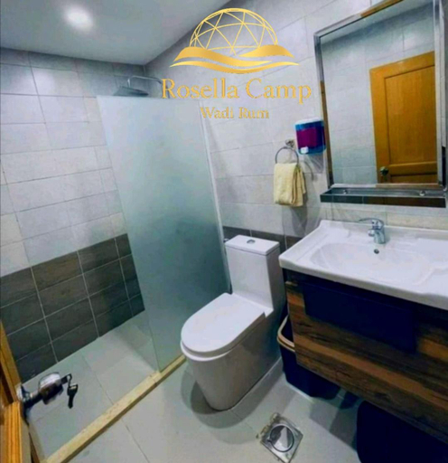 Bathroom 3, Rosella Camp Wadi Rum, Quaira