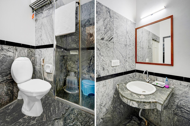 Bathroom 3, FabHotel Fortune Stay Whitefield ITPL, Bangalore