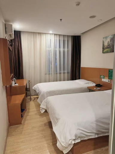 Bedroom 2, GreenTree Inn LangFang YanJiao Tianyang Plaza Express Hotel, Langfang